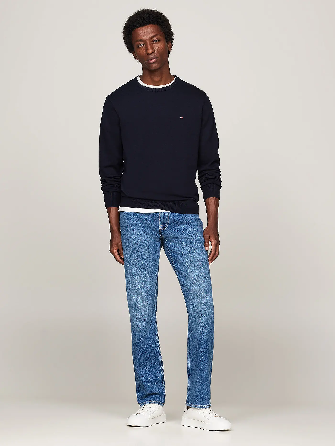 TOMMY HILFIGER | Pullover | blau